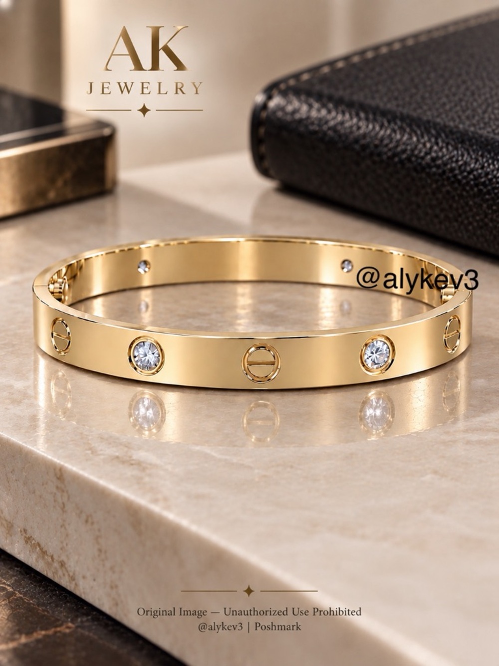 💎18k MEN’S LUXURY GOLD CZ DIAMOND STONE BRACELET Cuff Bangle | AK Jewelry™